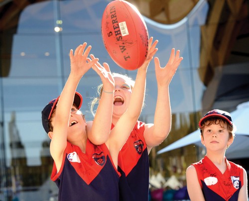 Melbourne Football Club Family Fun Night Bunjil Place Narre Warren