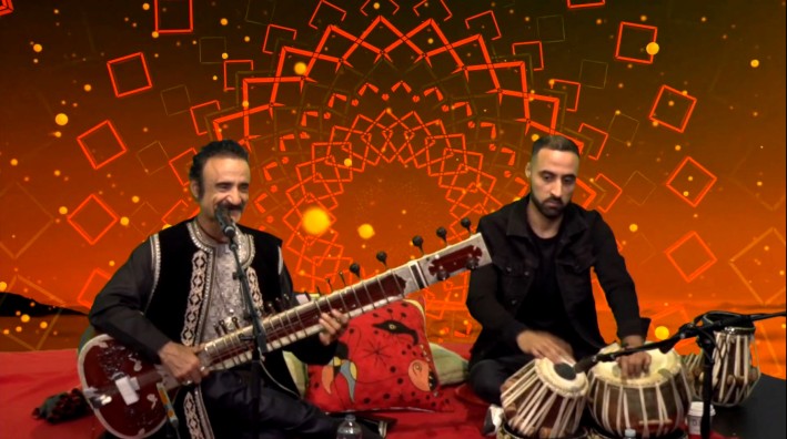 Ustad Khalil Gudaz with visuals by Blu°e)MD