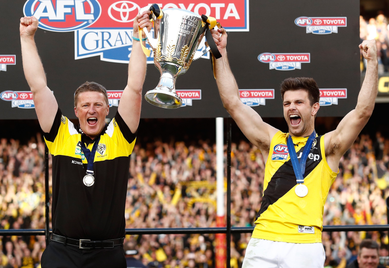 Richmond Premiership Cup ROARS back into Bunjil Place