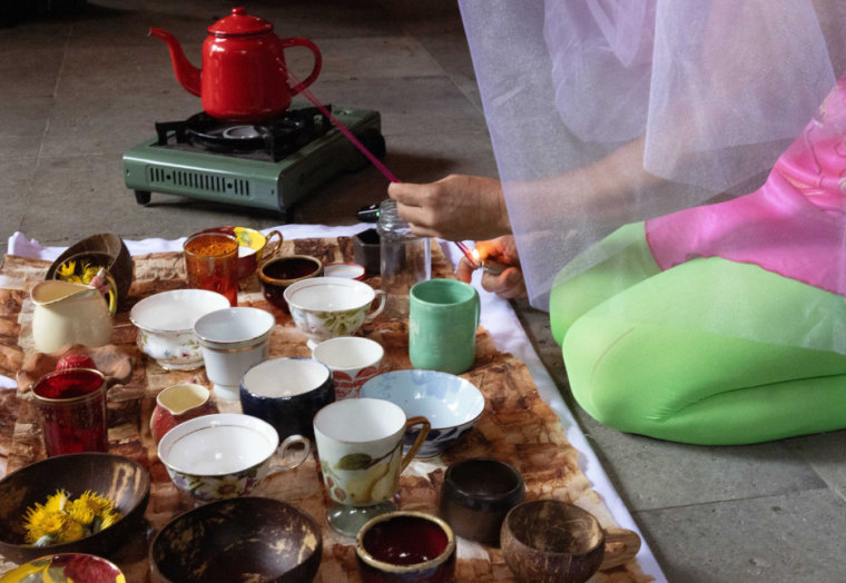 Tea Ceremony with artist Jayanto Tan