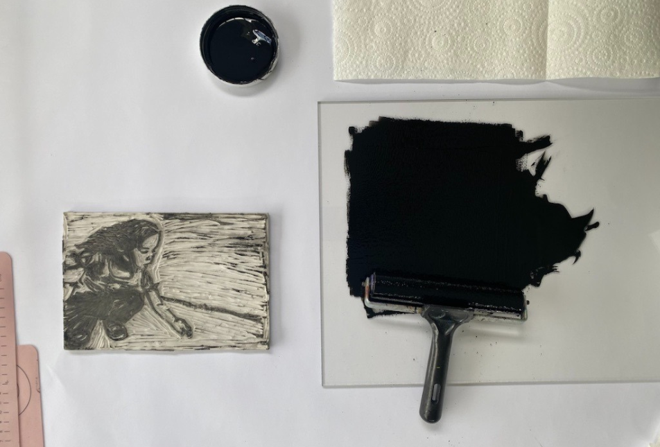 WNW Joao Incerti, Kitchen Sink Painters and Lino Printing